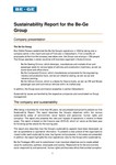Hållbarhetsrapport Be-Ge Företagen AB 2020