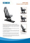 JANY ASC FR - Adjustable Seat Cushion
