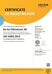 Certifikat ISO 14001_EN